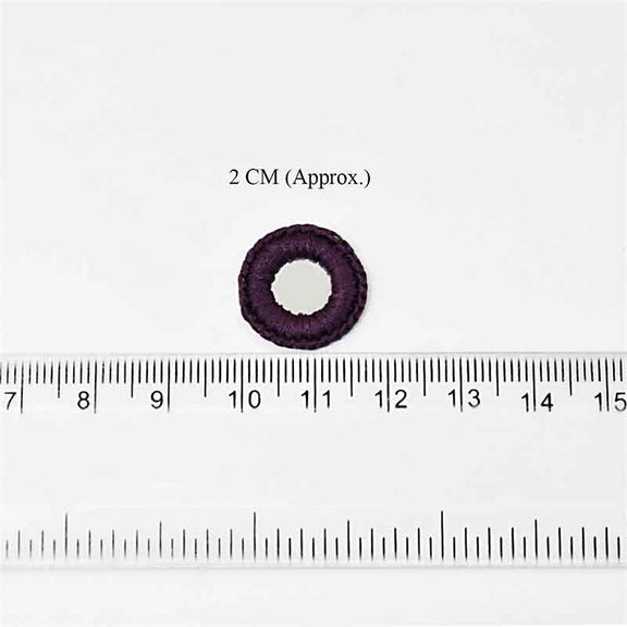 Buy Crochet Thread Rings in Plum color at best prices ...