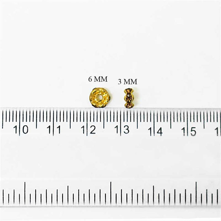 LCT Color Rhinestone Space Beads