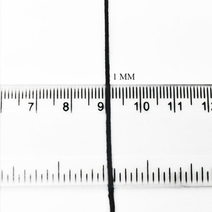 Black color Waxed Cotton Cord