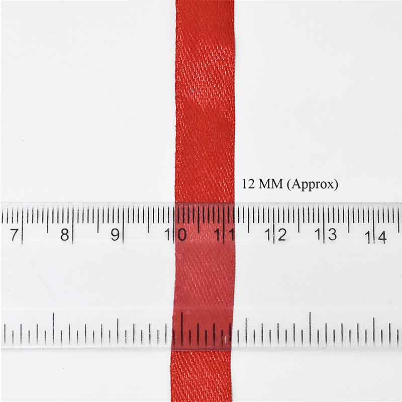 Buy Red color satin ribbon online at wholesale price ...