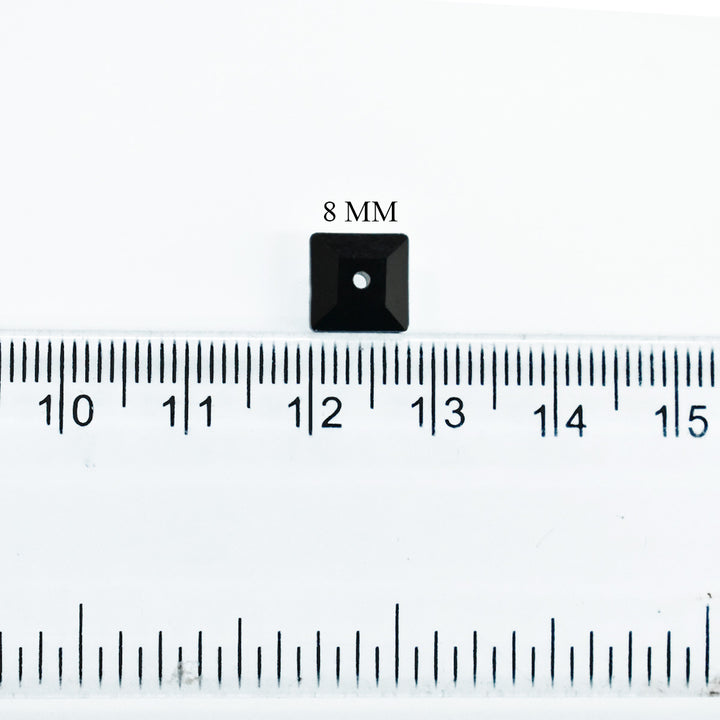 Square Shape Glass Crystal Stones