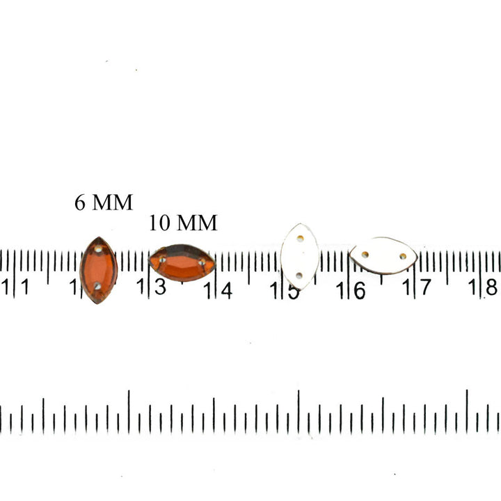 Rust And Rhinestone Buy Marquise Shape Flat Back Rhinestones online in Rust Color ...