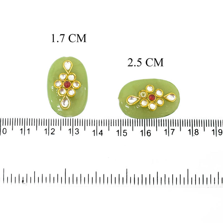 Kundan Work Beads for Jewelry Making