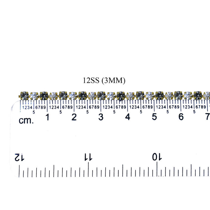 rhinestones cup chain