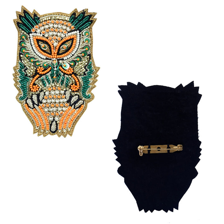 owl shape pin