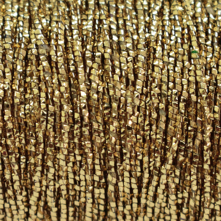Gold zari thread