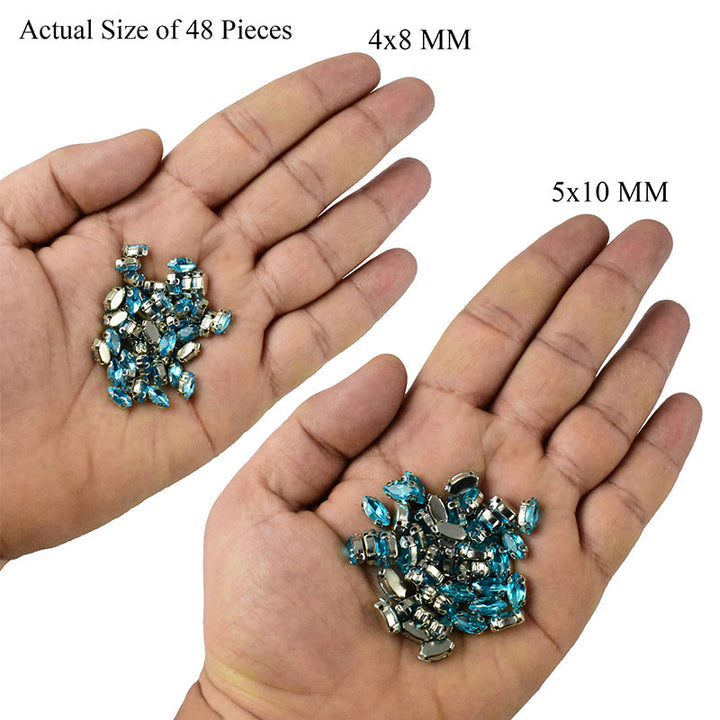 Sew on crystals & beads 