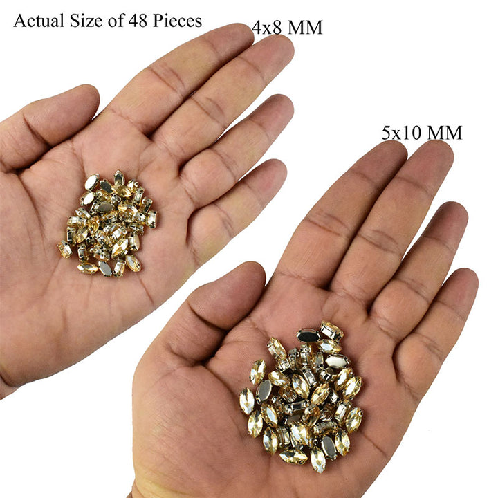Wedding dress crystals