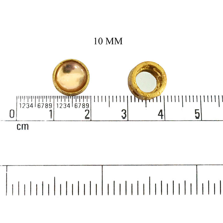 gold kundan stones