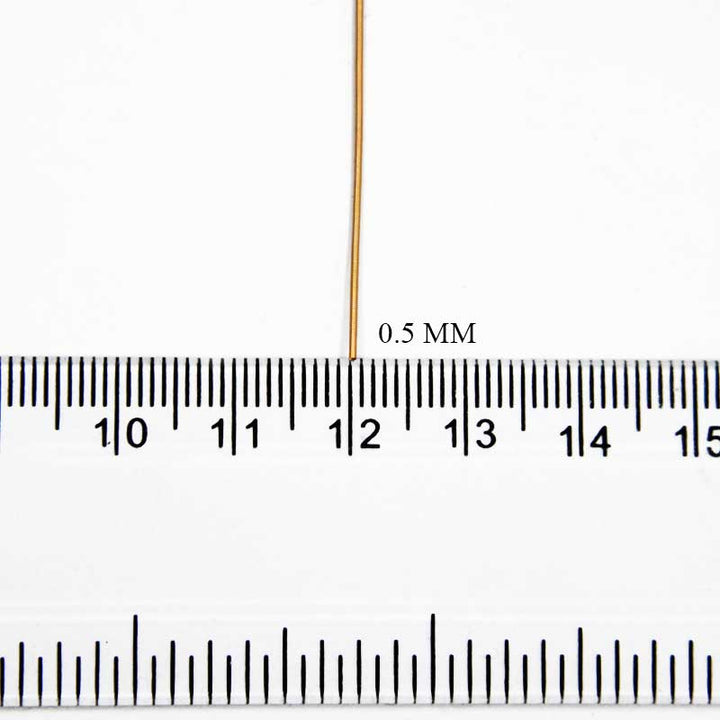 Smooth Dabka/French Wire in Honey Color