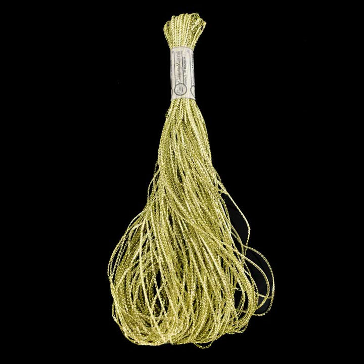 Light Gold Color Metallic Braided Cord