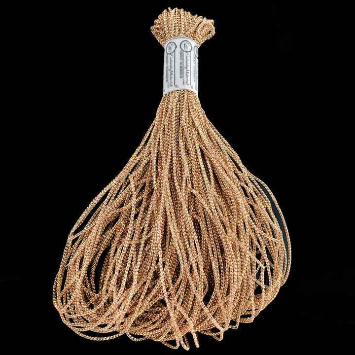 Gold Color Metallic Braided Cord