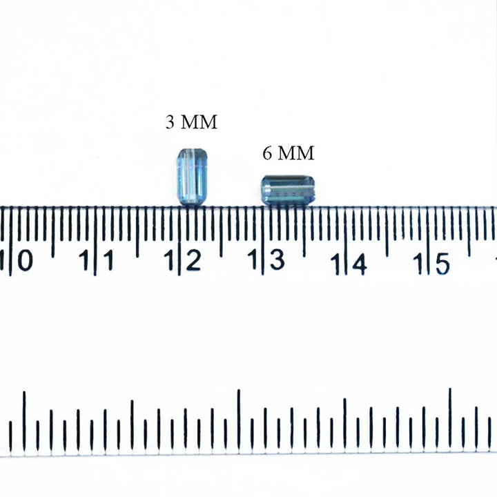 Rectangle Tube Crystal beads for making necklace