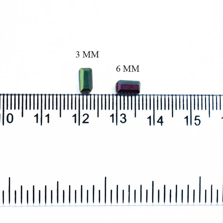 Rectangle Tube Crystal beads for making jewelry