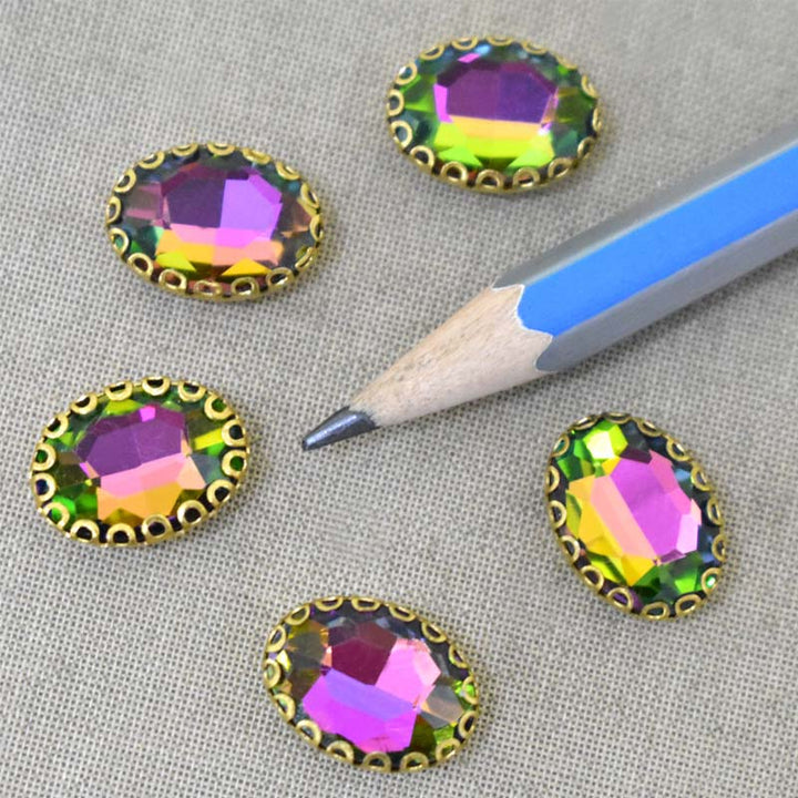 Stones for embroidery