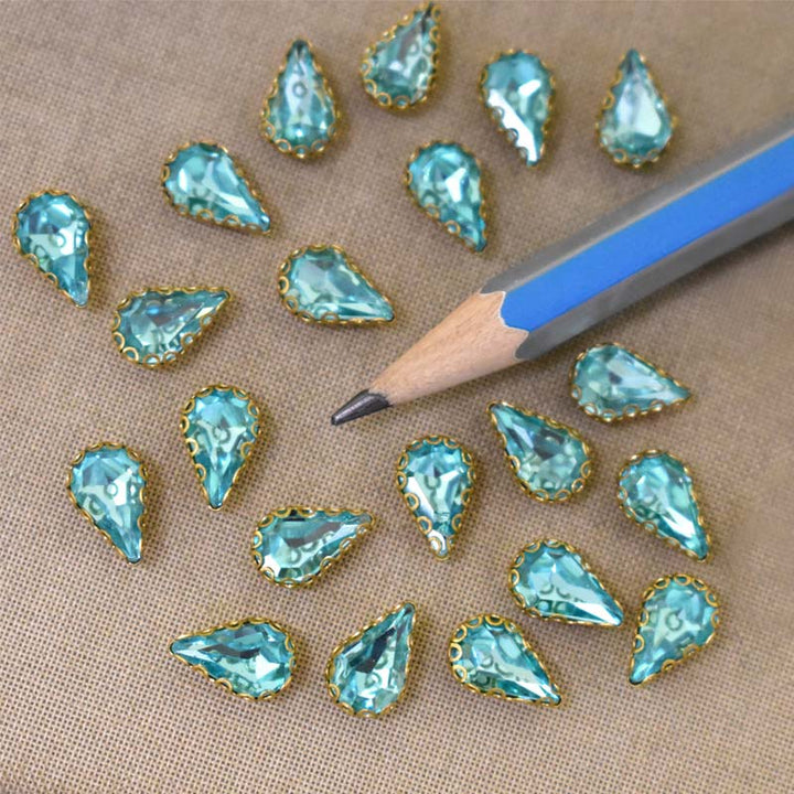 Stones for embroidery