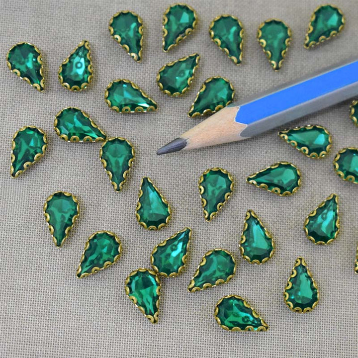 Stones for embroidery