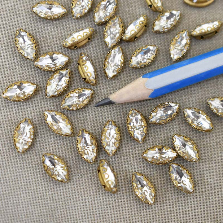 Stones for embroidery