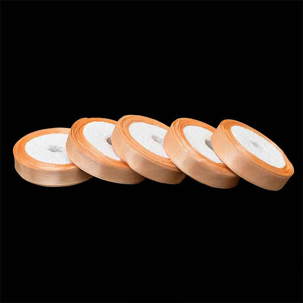 Peach Color Satin Ribbon