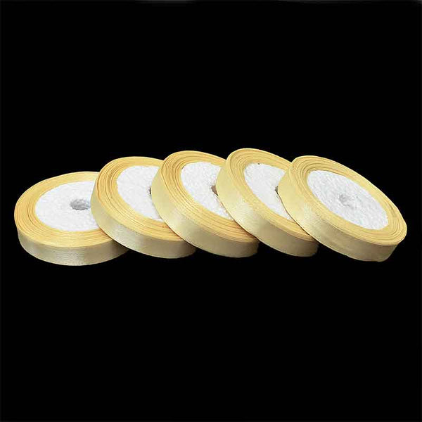 Beige Color Satin Ribbon