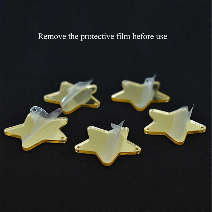 Protecting film on Acrylic Mirror