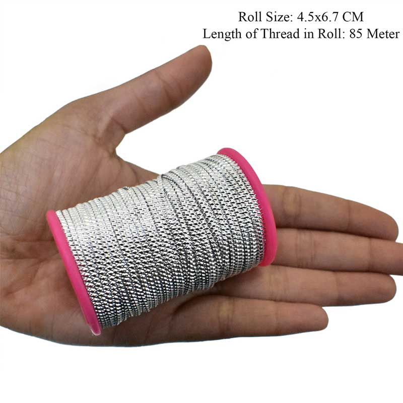 Buy embossed metal thread online at best prices – embroiderymaterial.com