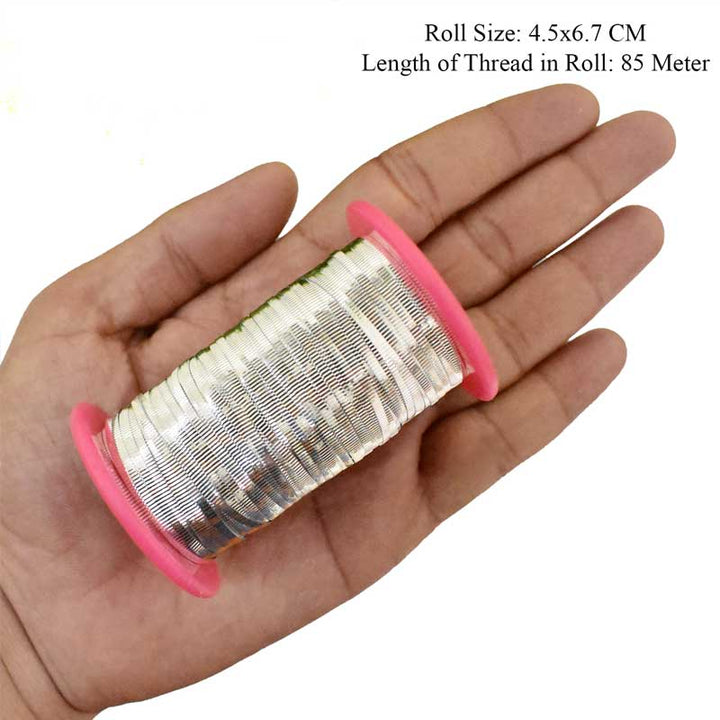 Buy embossed metal thread online at best prices – embroiderymaterial.com