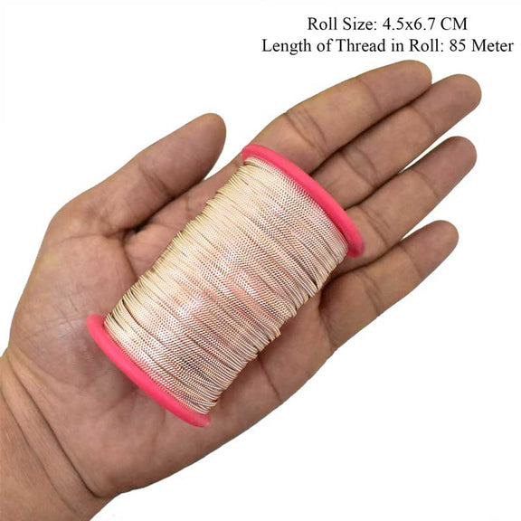 Buy embossed metal thread online at best prices – embroiderymaterial.com