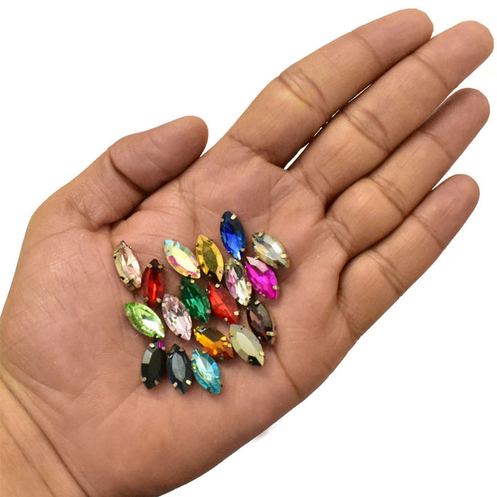 Stones for embroidery