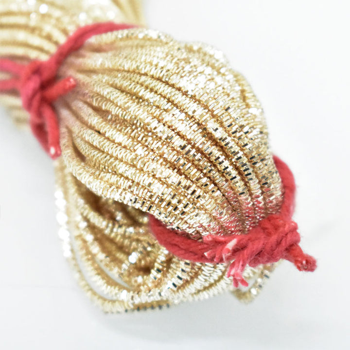 pale gold bullion wire