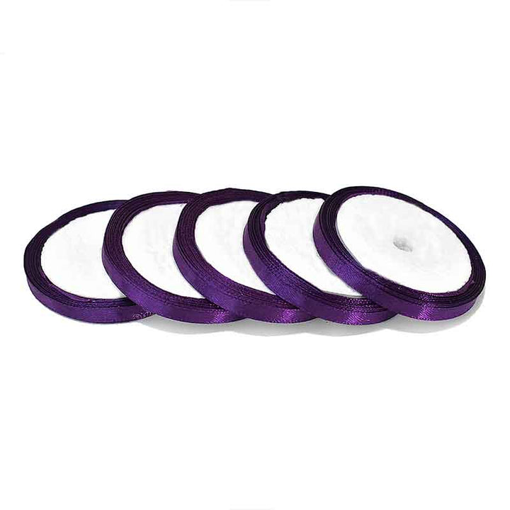 Dark Violet Color Satin Ribbon