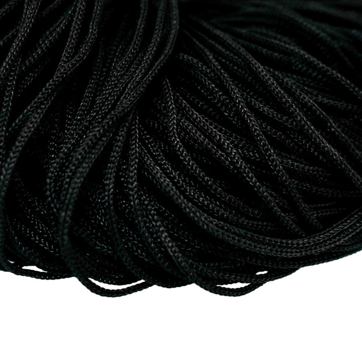 Black color Nylon Jewelry Cord