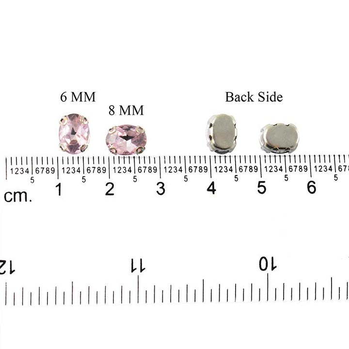 Pink sewing rhinestones  