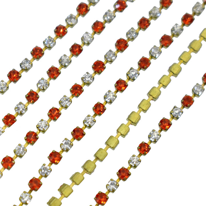 rhinestones chain