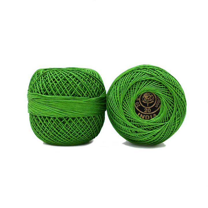 green color crochet thread online