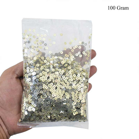 Gold Crystal Finish Sequins / Spangles - Buy Online ...