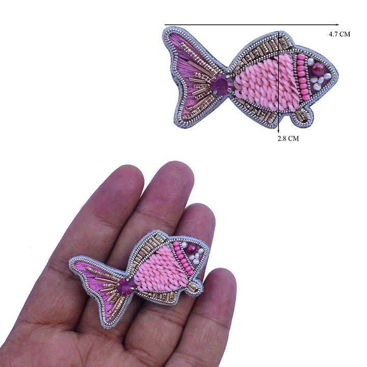 fish style brroch pin