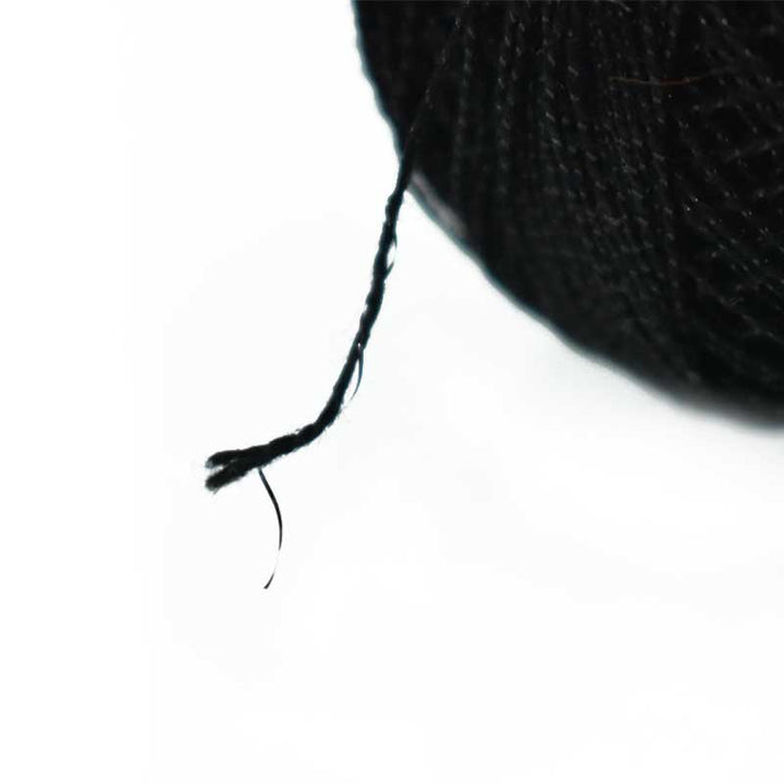 Black Color Crochet Cotton Supplier 