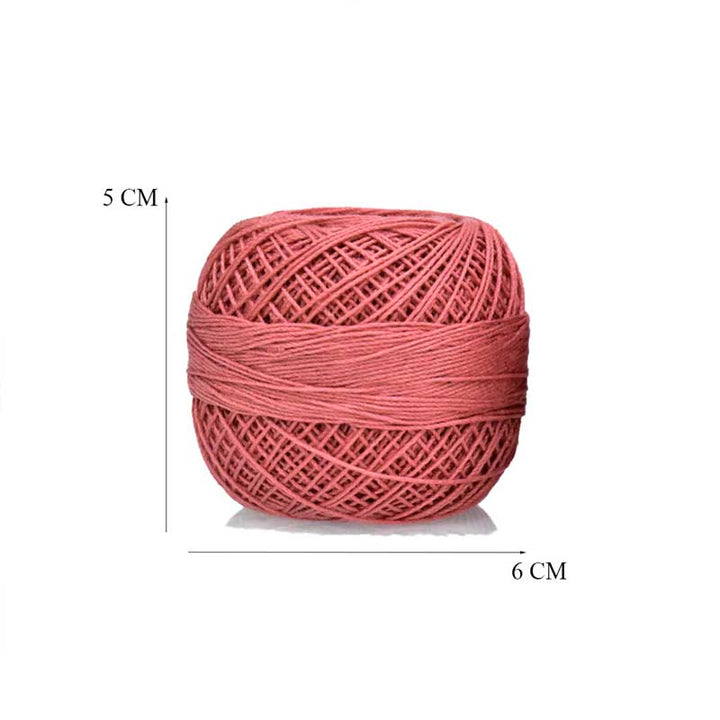 Coral Color Crochet Cotton for sale