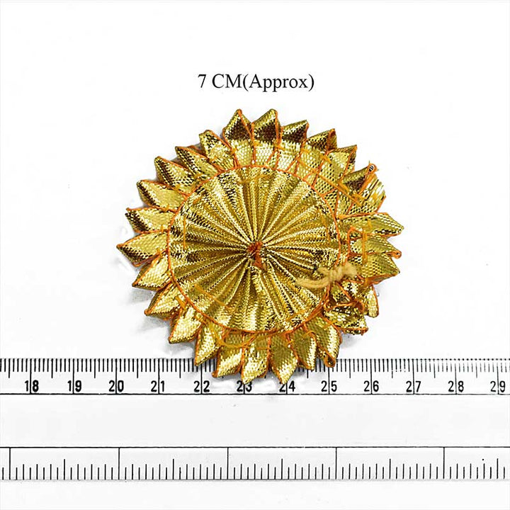 Gold Gota Flower