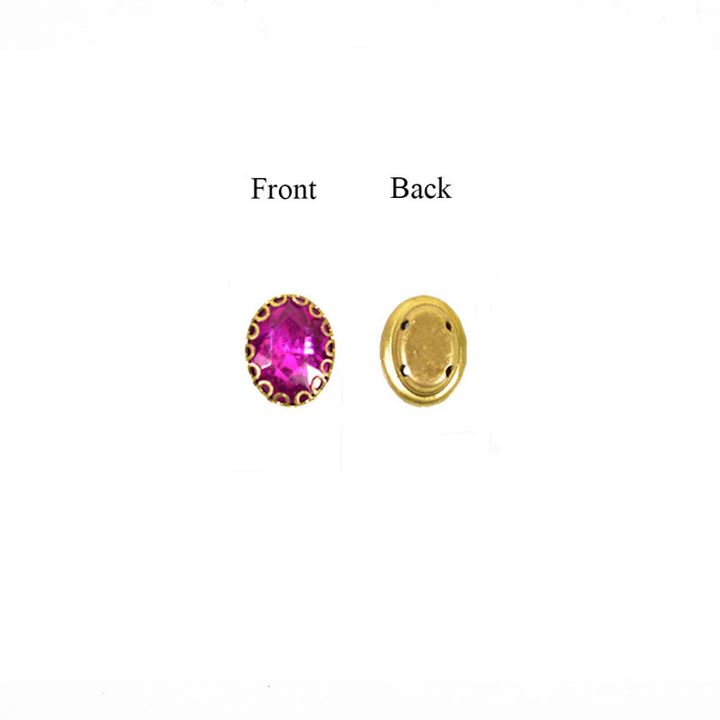Stones for embroidery