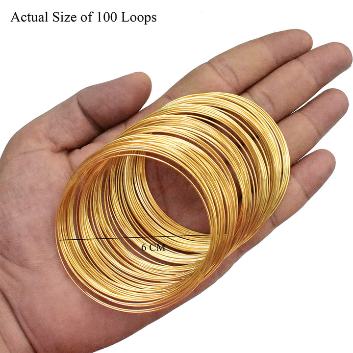 gold wire loops