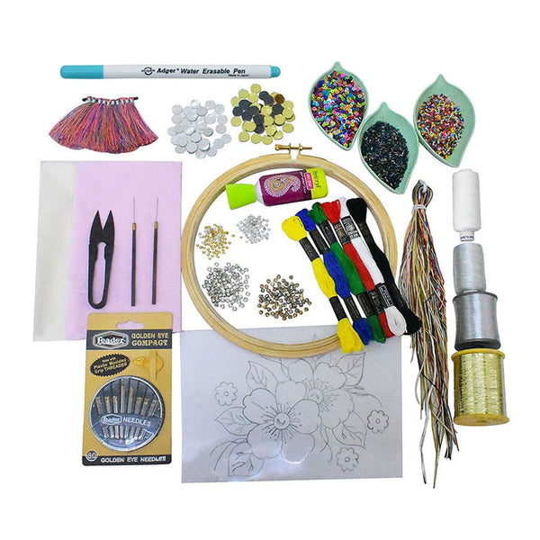 hand embroidery kit 