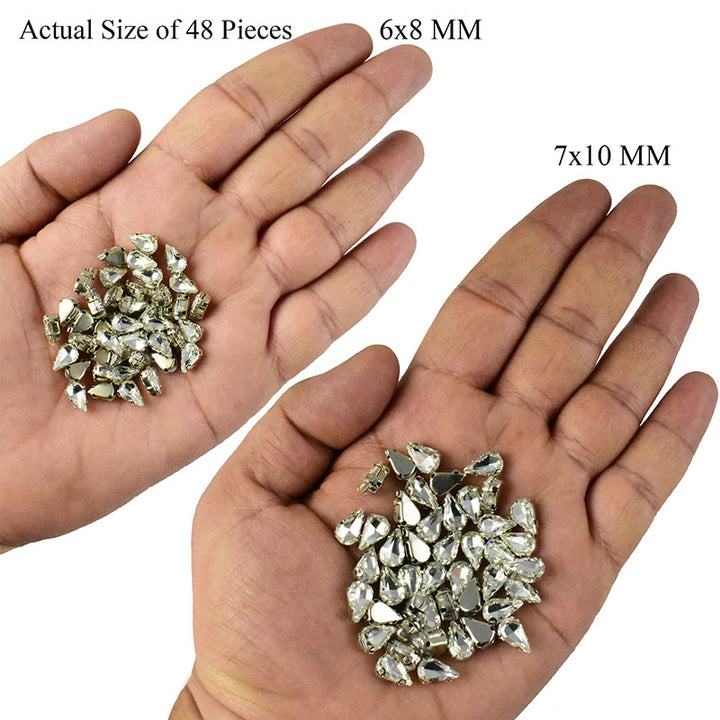 Crystals for dress making 