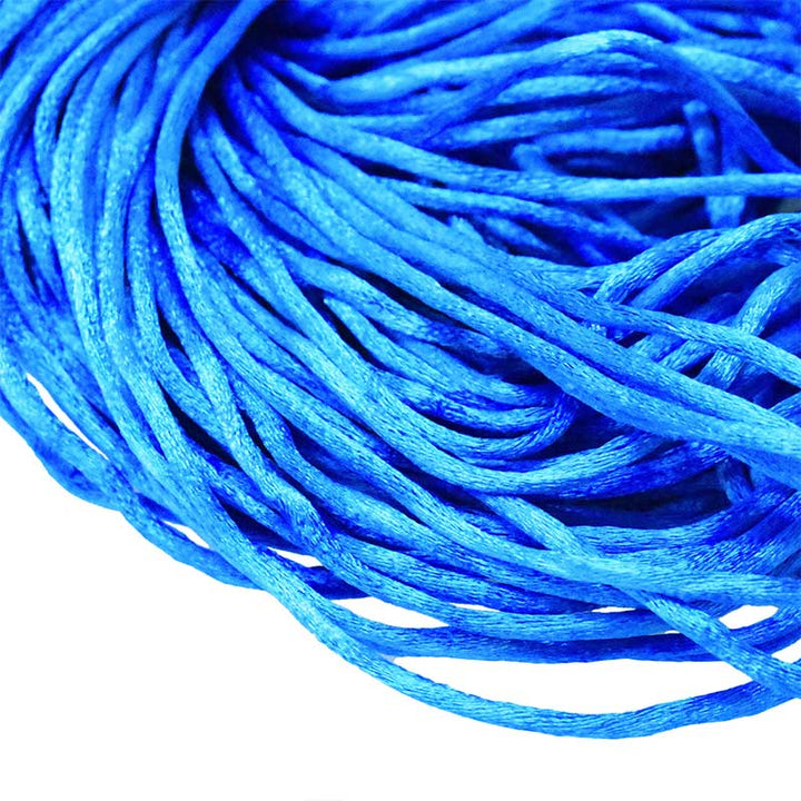 blue necklace cord