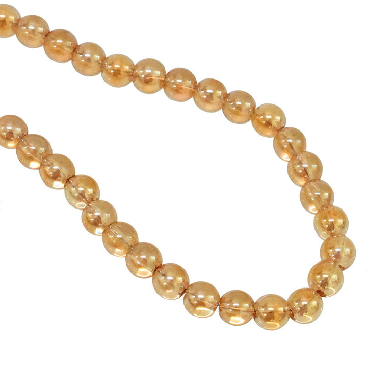 round golden pearls