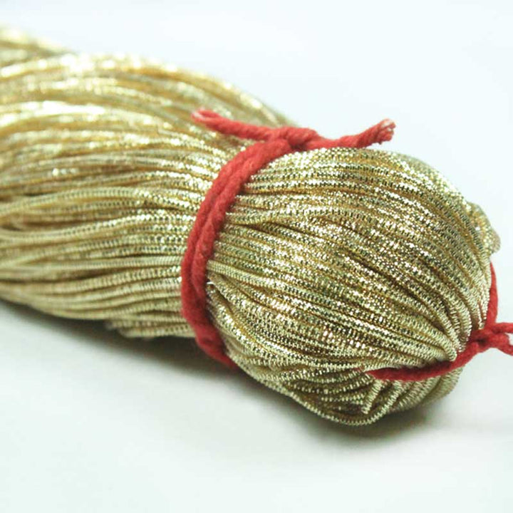 Nakshi/ Bullion Wire in Light Gold Color