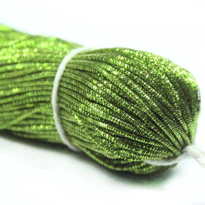 Nakshi/ Bullion Wire in Light Green Color