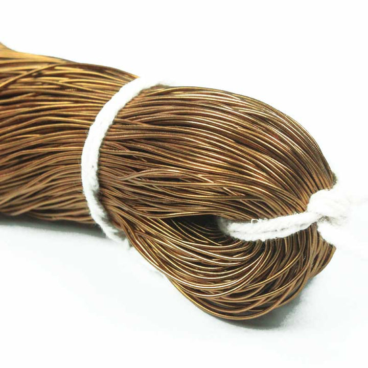 Smooth Dabka/French Wire in Antique Gold Color