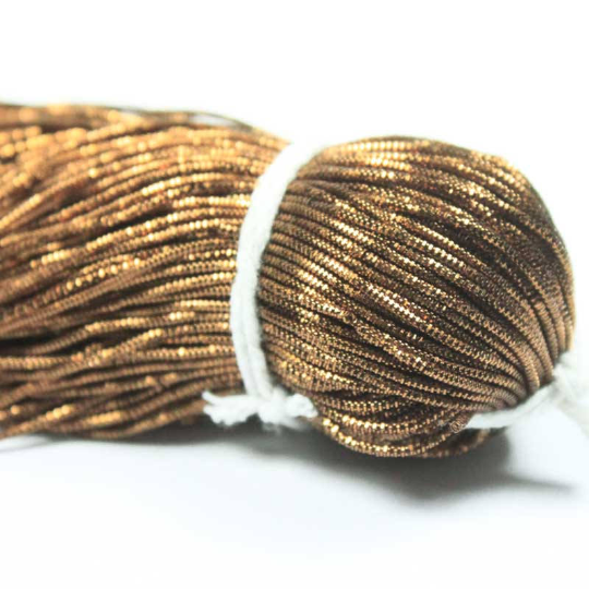 EMBNK4976 (0.7MM Nakshi/ Bullion Wire in Antique Gold Color)